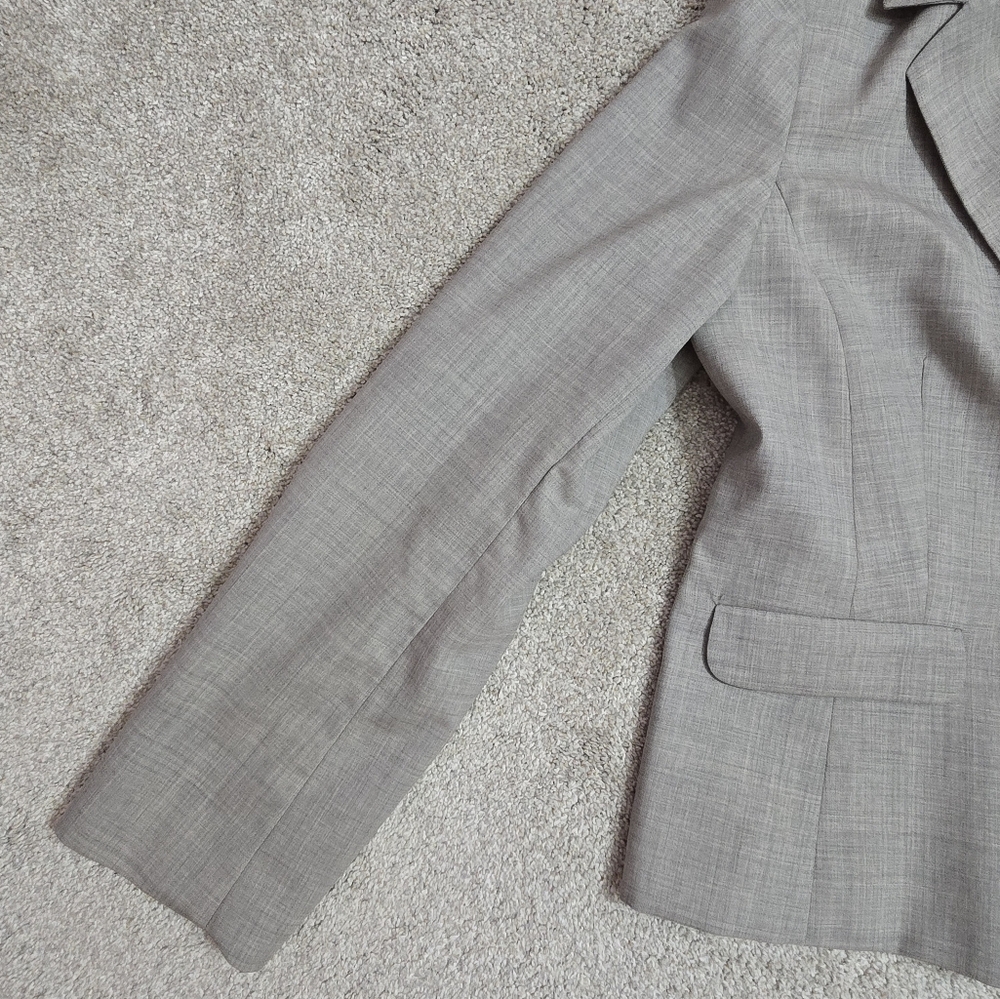 Pendleton Heather Gray One Button Wool Classic Ca… - image 6